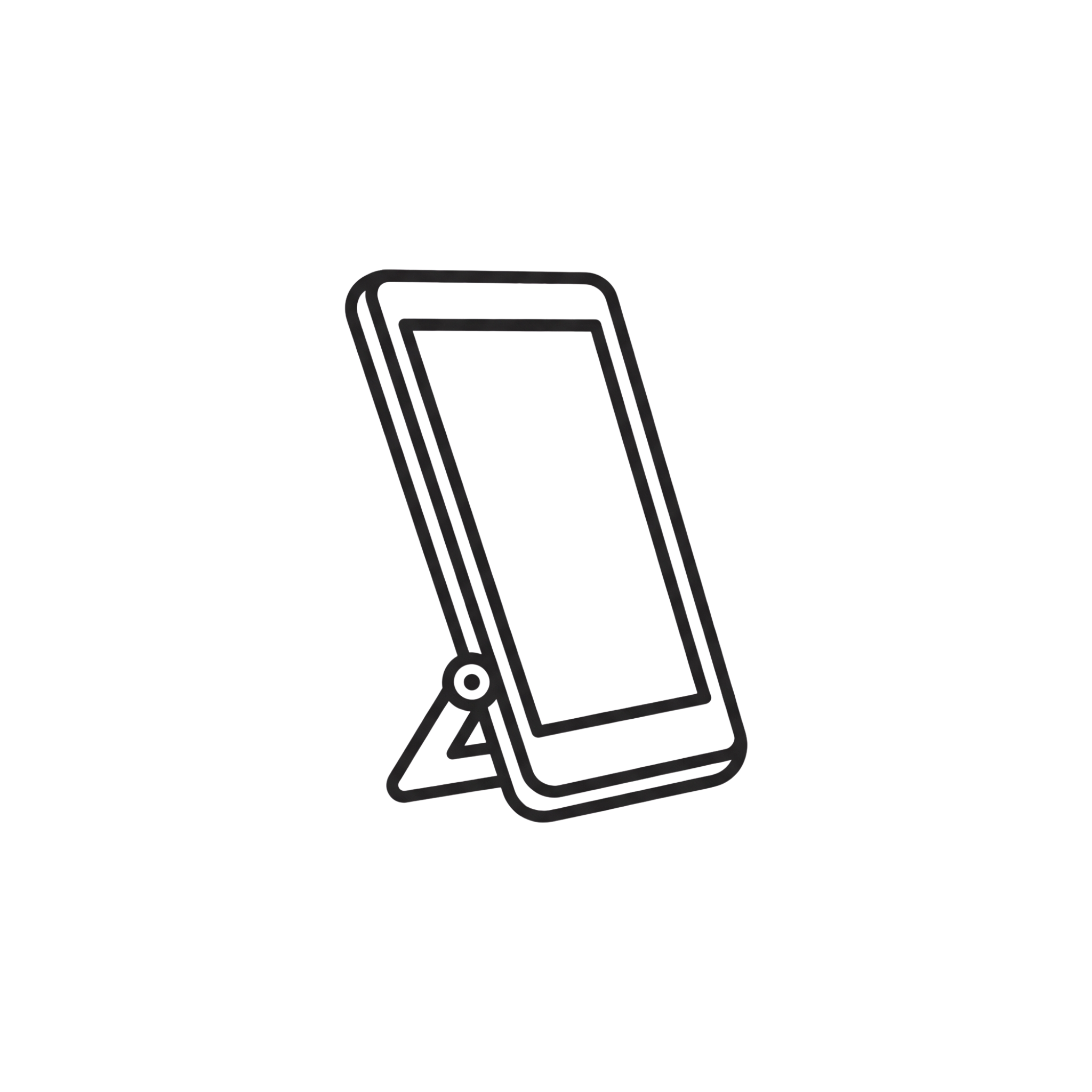 Built-In Foldable Stand